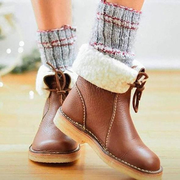 Orla | Damen Wasserdichte Stiefel mit Wollfutter