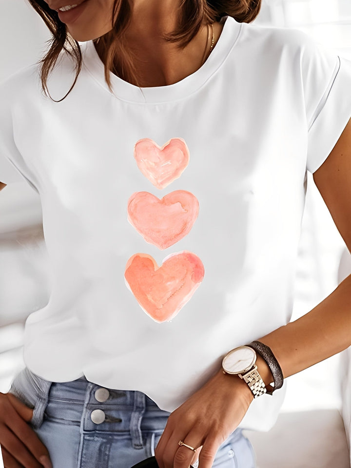 Annalise - Damen Kurzarmhemd mit Muster