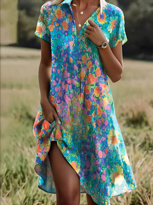 Gloria - Elegantes Damen-Ethikkleid mit Ärmeln