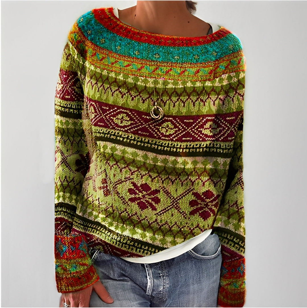 Maryann - Schicker Retro-Pullover für Damen