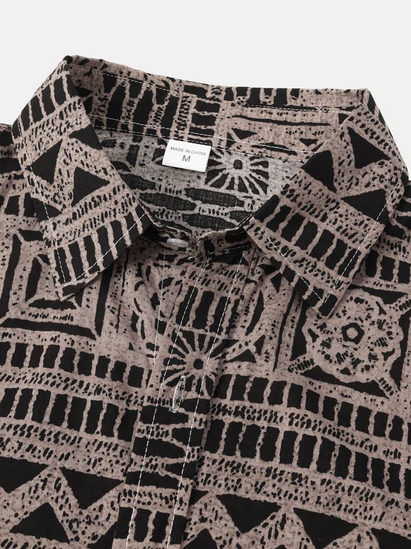 Kenneth - Kurzarm-Casual-Hemd mit frischem Stil
