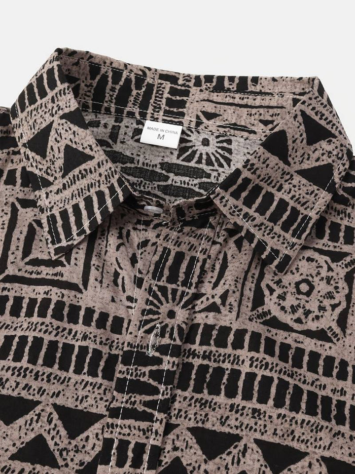 Kenneth - Kurzarm-Casual-Hemd mit frischem Stil