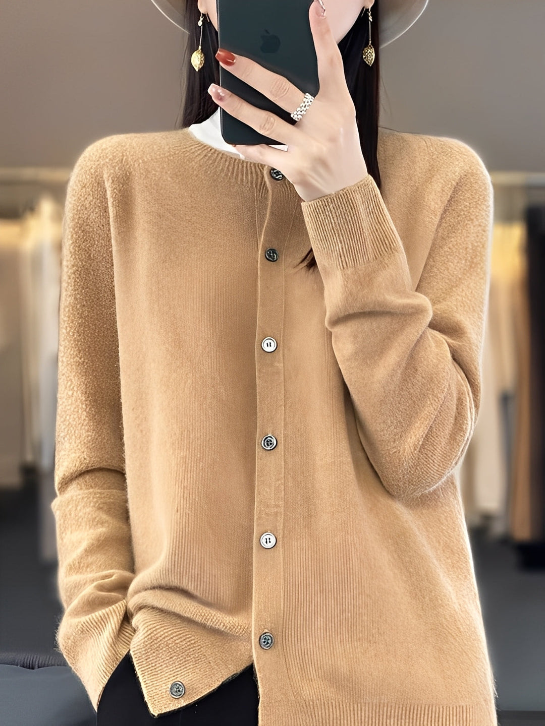 Arabella - Komfortabler, locker geschnittener Wollpullover für Damen