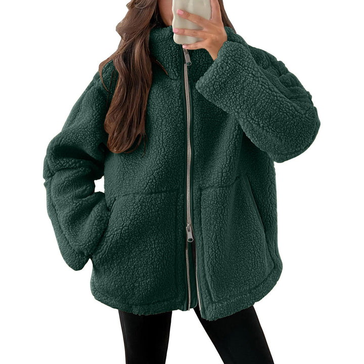 Evangelina - Gemütliche Frauenjacke aus Woll-Teddy