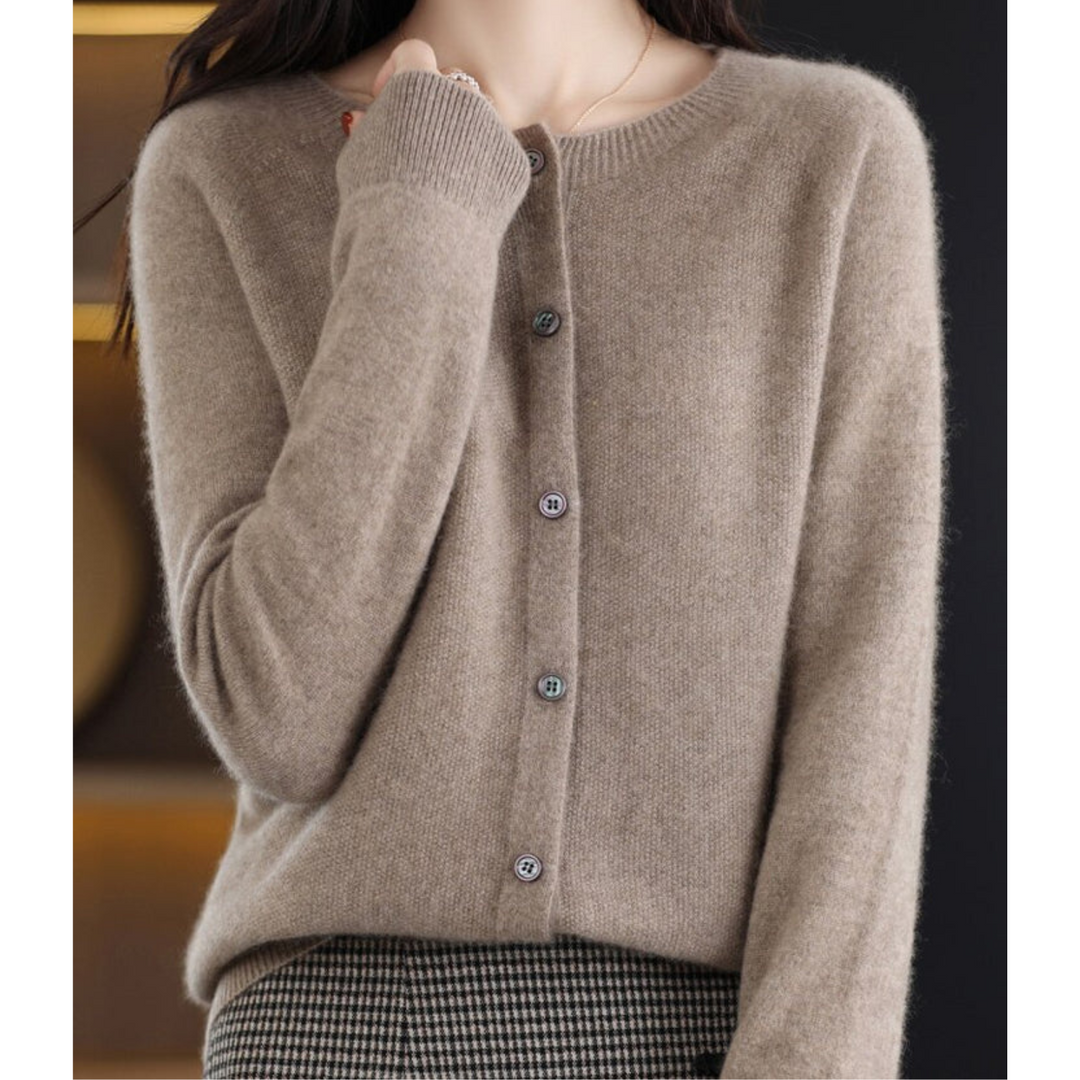 Kyla - Luxus Merino-Cardigan für ultimativen Komfort