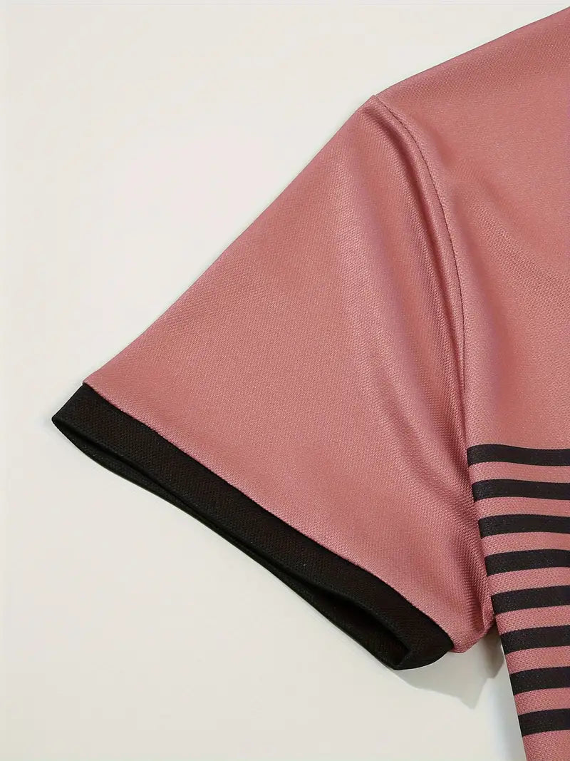 Piolo - Hemd mit Verspielten Streifen und Farbstreifen