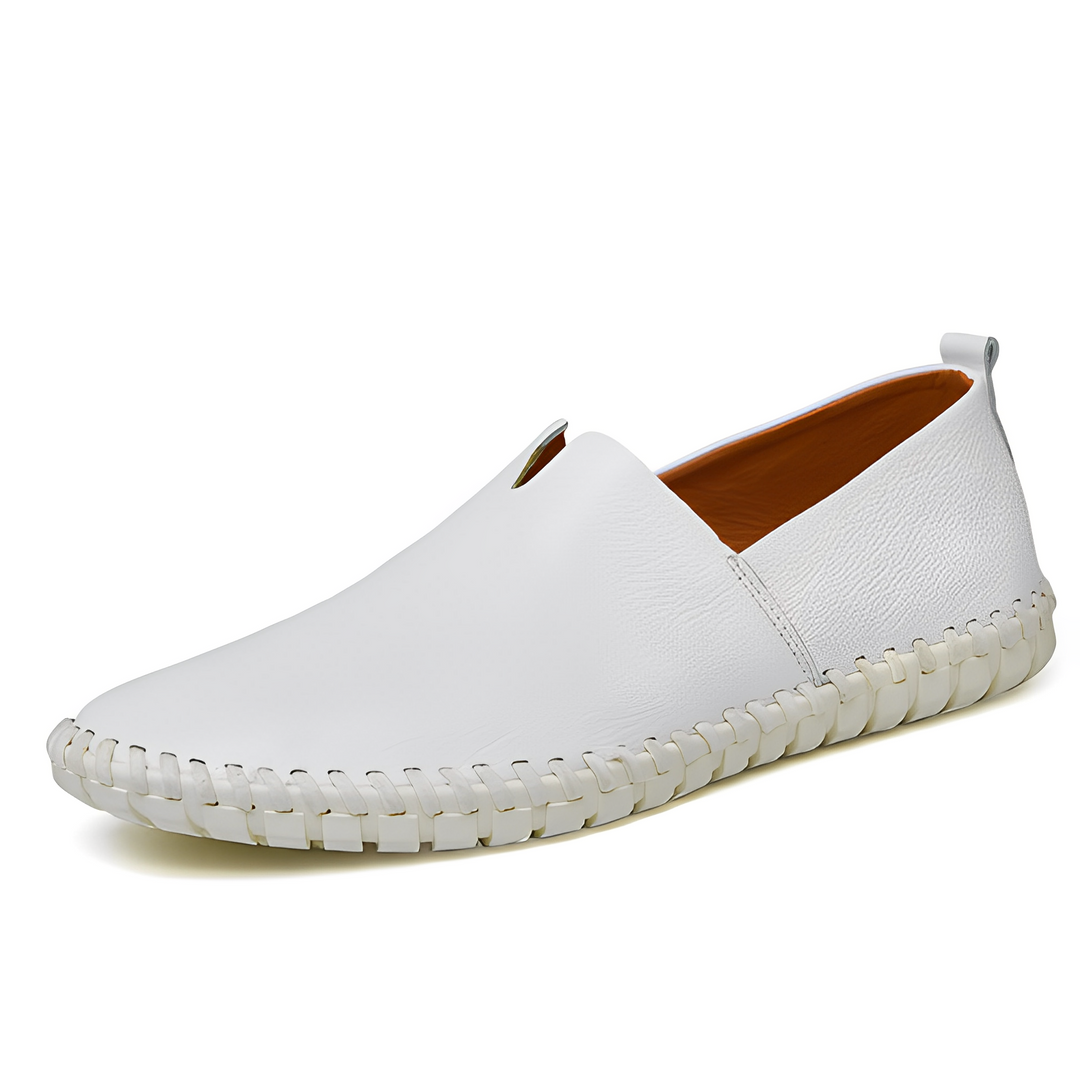 Neville - Schicke Leder-Slipper für Männer
