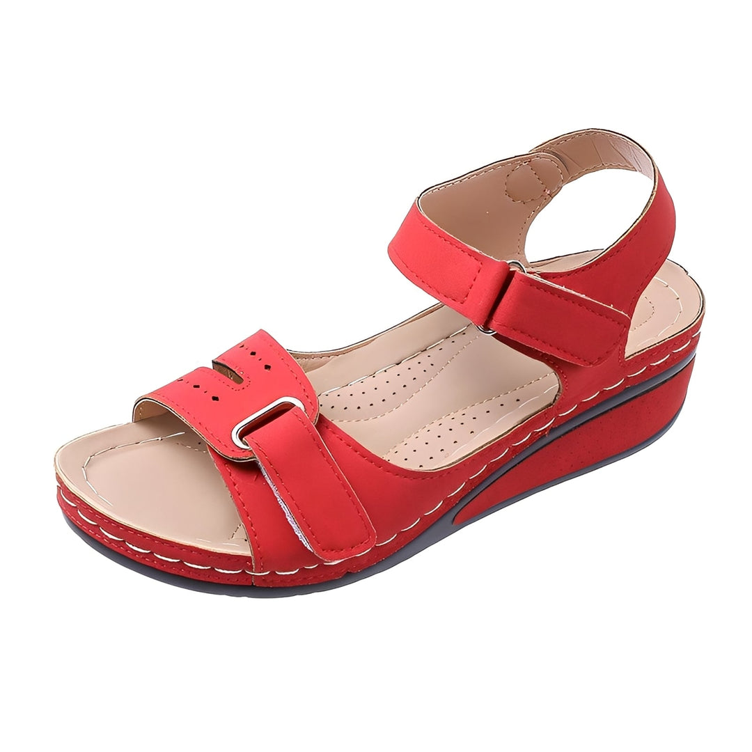 Marissa - Bequeme Plateau-Sandalen mit Trägern für Frauen