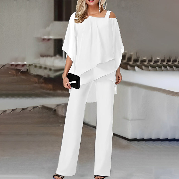 Sherlyn - Schickes, schulterfreies, lockeres Damen-Set