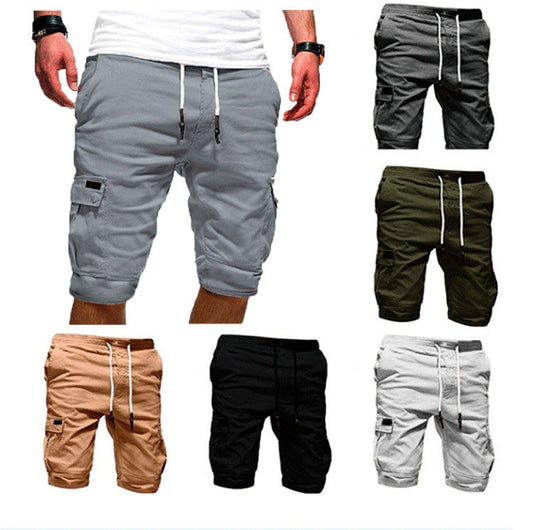 Bogdan - Sommer Herren Loose Cargo Shorts