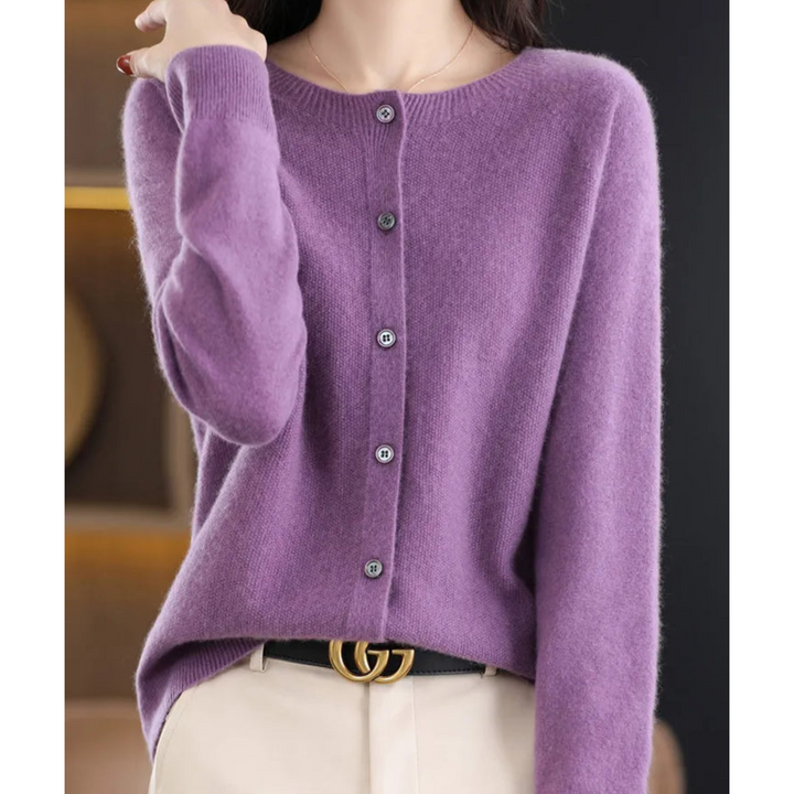 Kyla - Luxus Merino-Cardigan für ultimativen Komfort