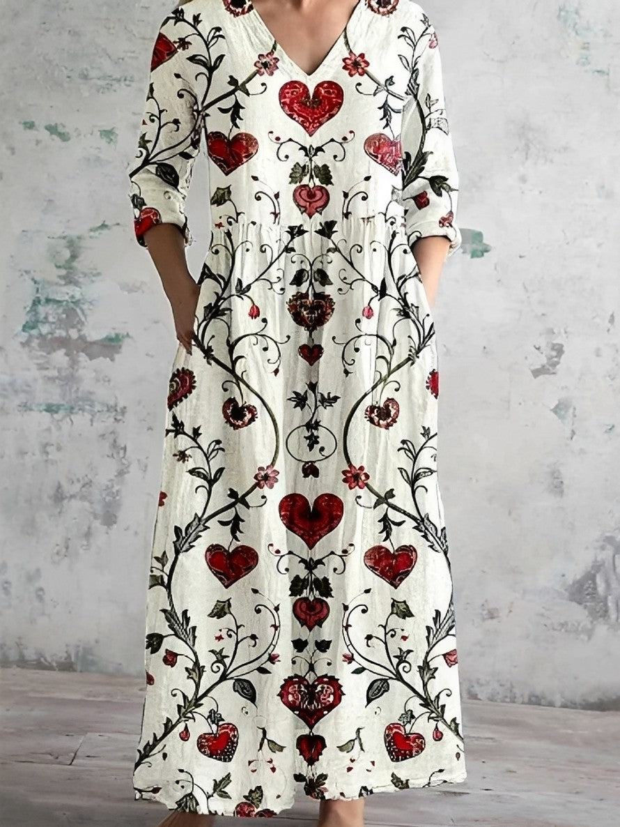 Eleanor - Luftiges Damen-Blumenkleid