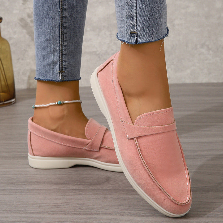 Yasmine - Klassische Damen-Wildlederschuhe