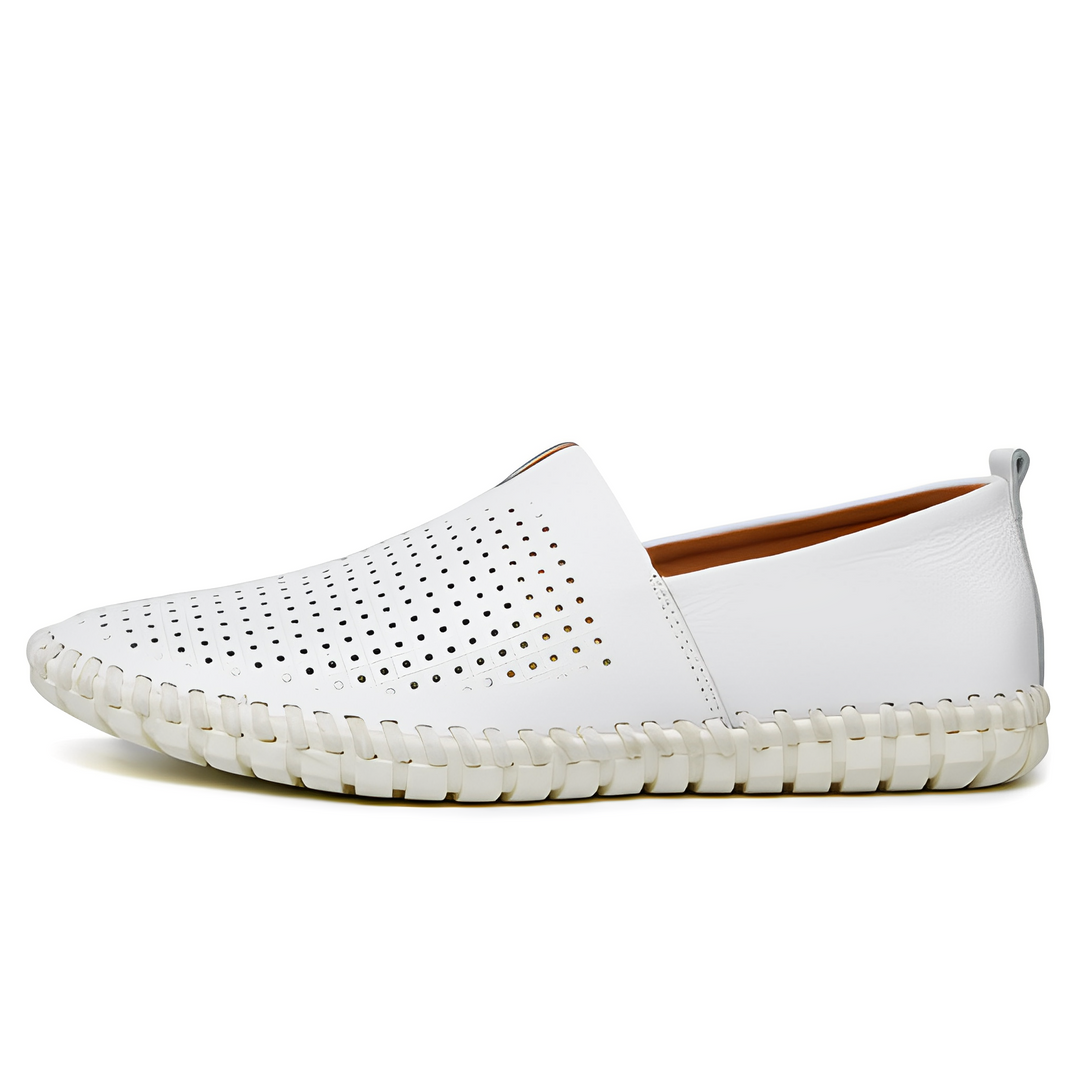 Neville - Schicke Leder-Slipper für Männer