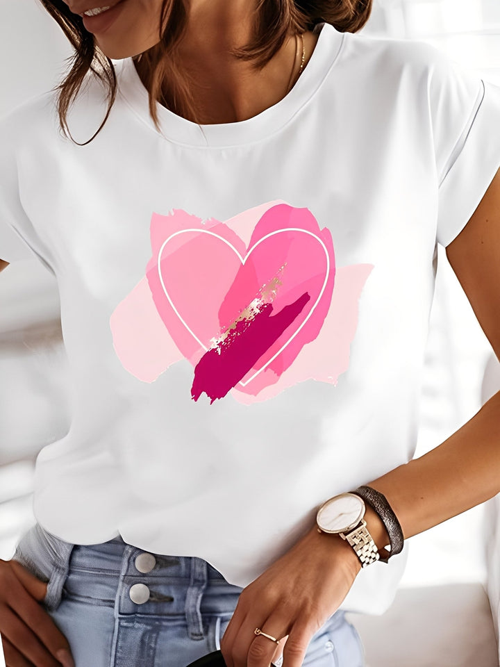 Annalise - Damen Kurzarmhemd mit Muster