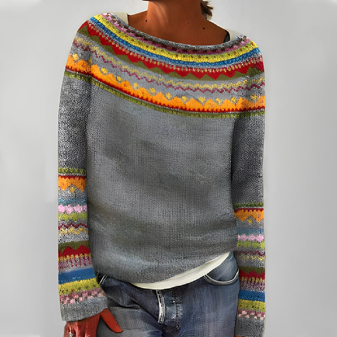 Maryann - Schicker Retro-Pullover für Damen