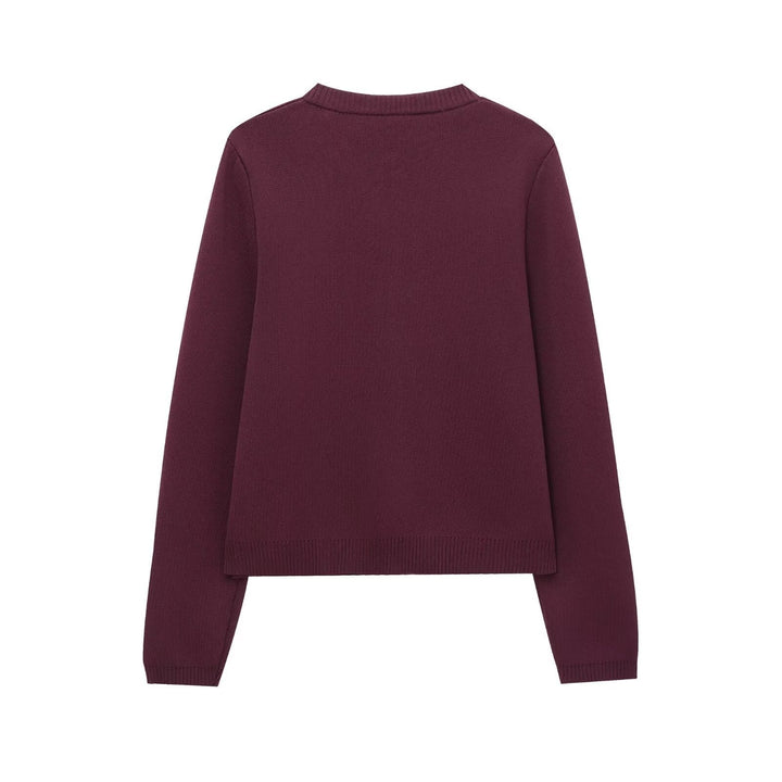 Vera - Slim-Fit Cardigan in Chic Doré
