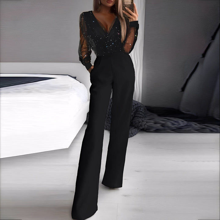 Morgana - Damen Jumpsuit mit weitem Bein und schickem Stil