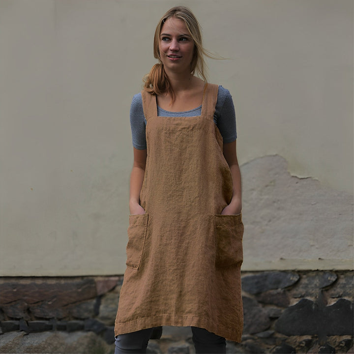 Mozelle - Lockeres Damenkleid mit Taschen