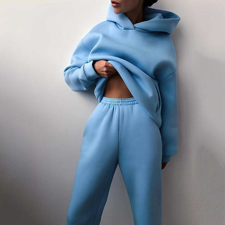 Wenona - Bequemes Freizeitset mit Kapuze für Damen