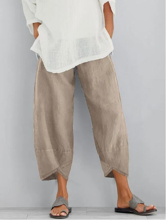 Liliana - Leichte Weite Hose Damen