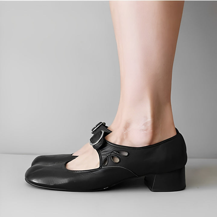 Quincey - Elegante Ledersandalen für Frauen