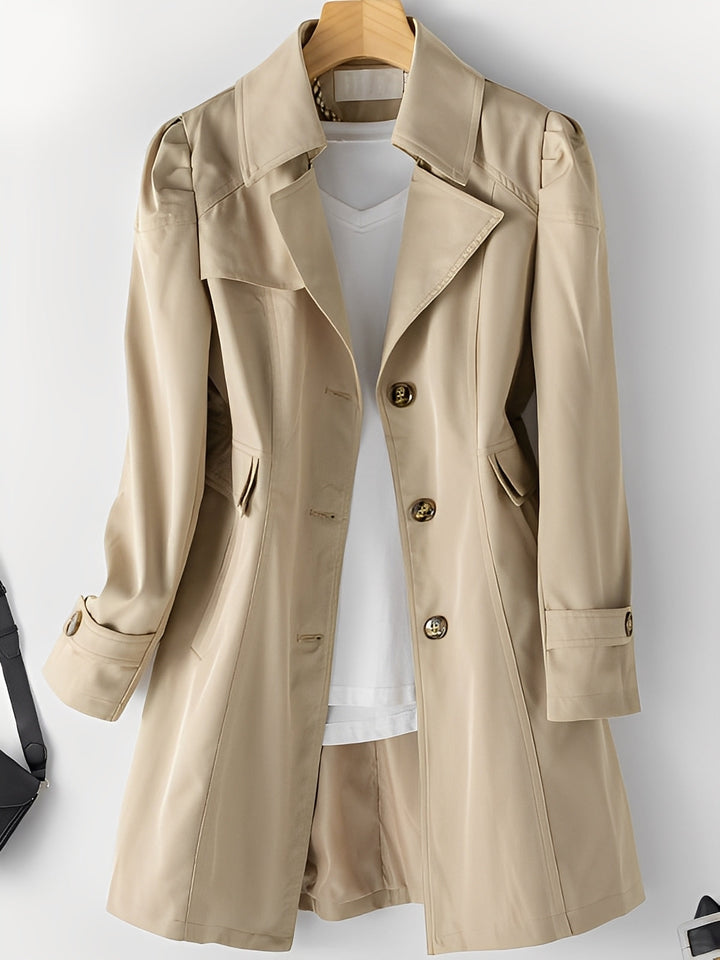 Hillary - Bequemer Kaschmir-Trenchcoat für Frauen
