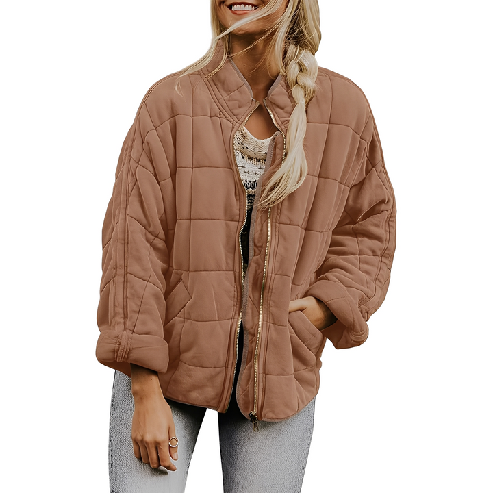 Luana - Leichte Damenjacke mit Steppung und Taschen