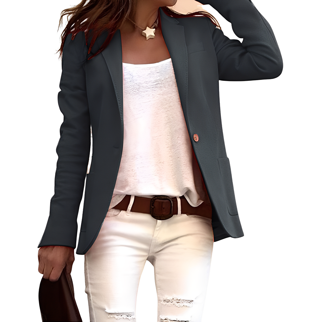 Heather - Bequemer Damenblazer mit Kragen
