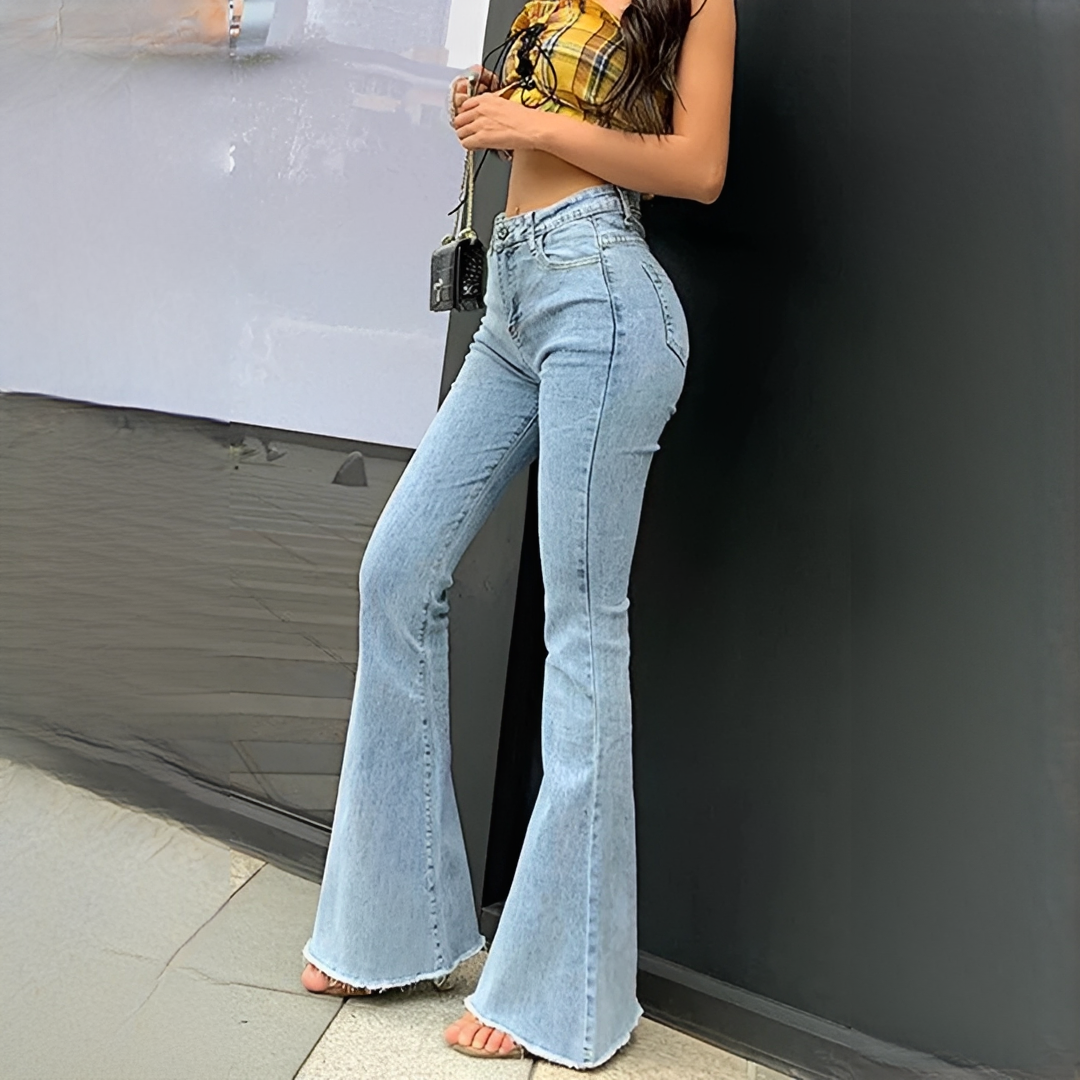 Clarissa - Hoch taillierte Jeans für Frauen