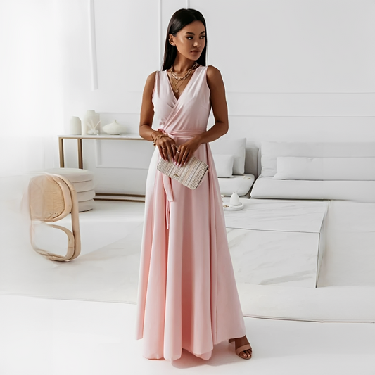 Quiana - Elegantes Kleid mit V-Ausschnitt für Damen