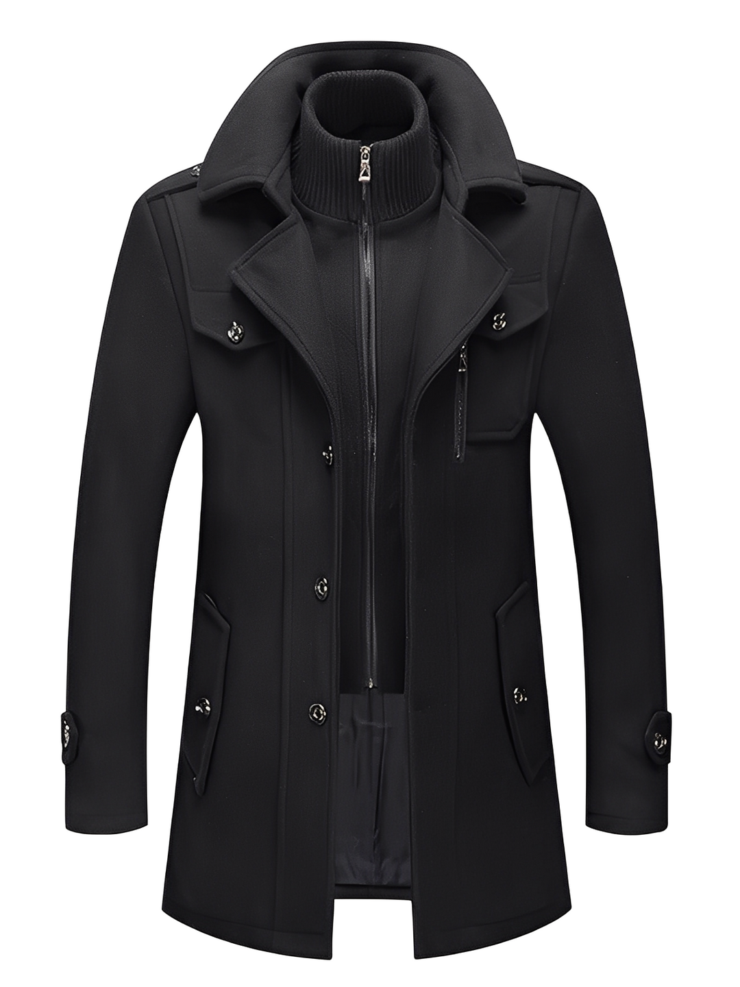 Philip - Stilvoller Herren-Trenchcoat mit Taschen