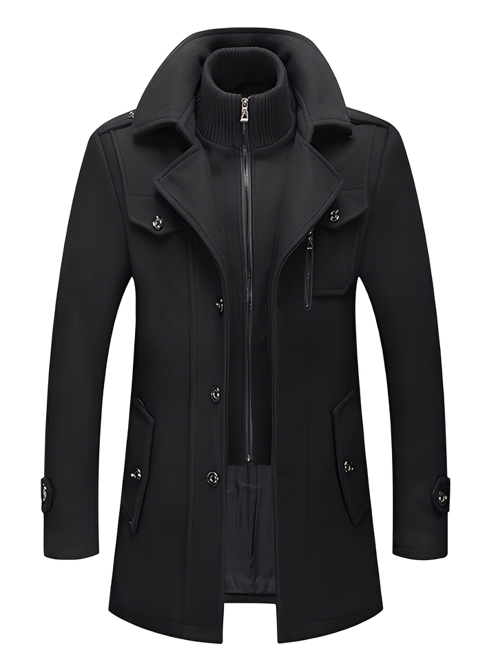 Philip - Stilvoller Herren-Trenchcoat mit Taschen