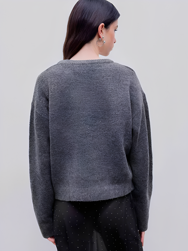 Luvenia - Angenehmer, warmer Damenpullover aus Polyester