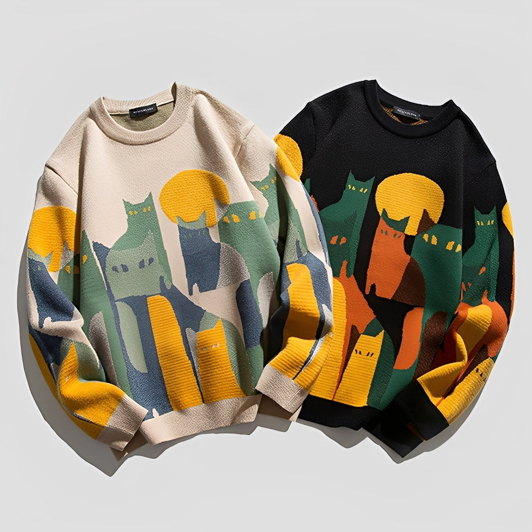 Davin - Eleganter Herrenpullover mit Muster