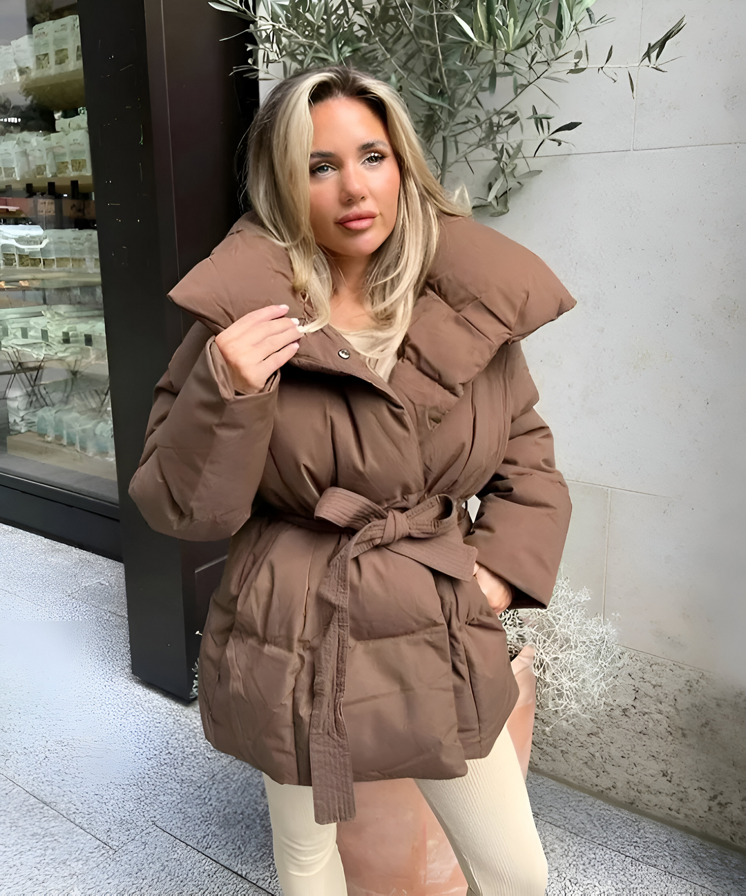 Michaela | Damen Steppjacke Stillvol Für den winter