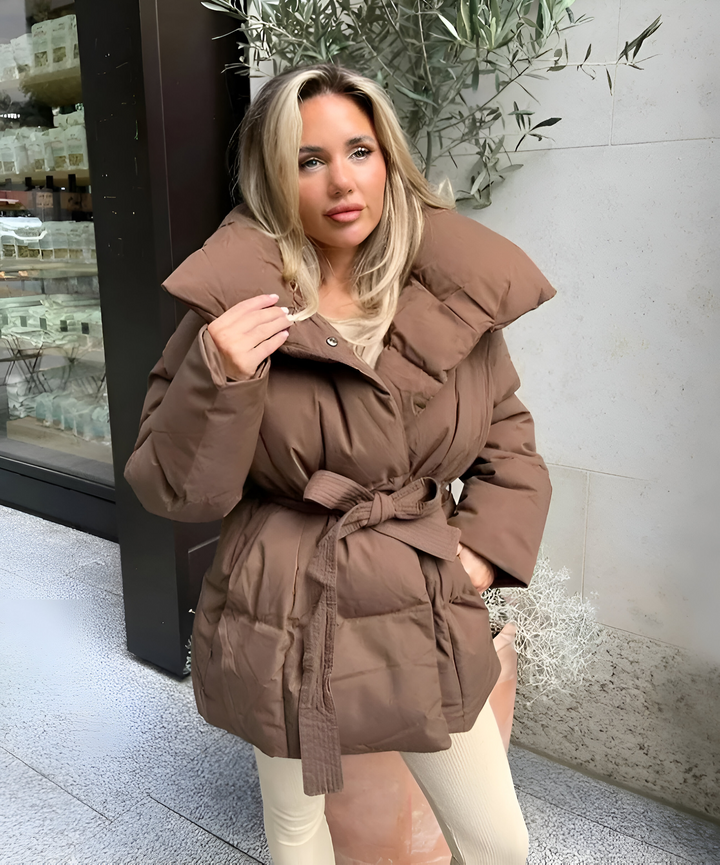 Michaela | Damen Steppjacke Stillvol Für den winter