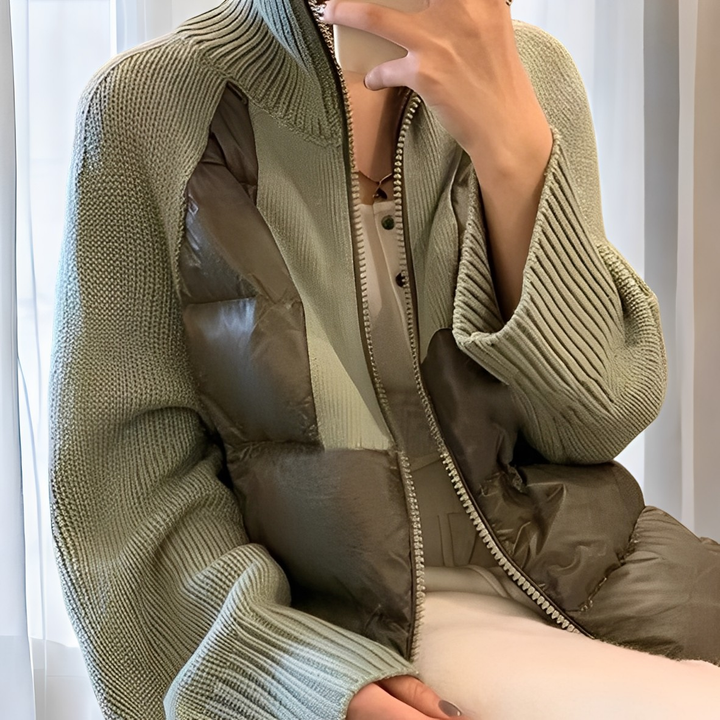 Harley - Bequeme Strickparka-Jacke mit Reißverschluss für Damen