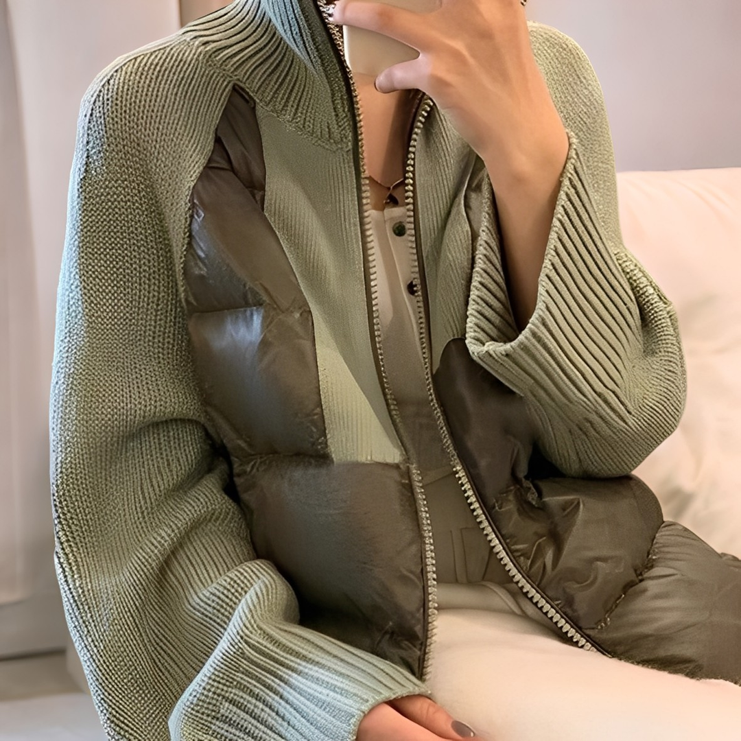 Harley - Bequeme Strickparka-Jacke mit Reißverschluss für Damen