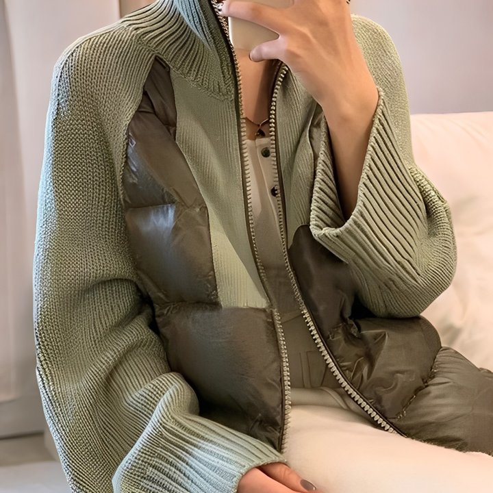 Harley - Bequeme Strickparka-Jacke mit Reißverschluss für Damen