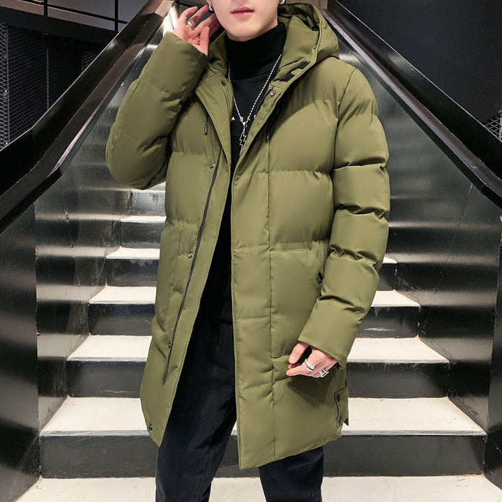 Riordan - Moderne Herren-Daunenjacke mit Kapuze
