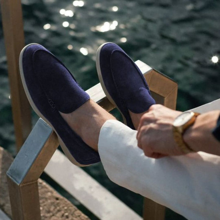 Jad - Bequeme Wildleder-Slipper für Männer