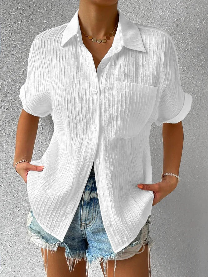 Sheena – Legere Button-Down-Bluse mit Chic