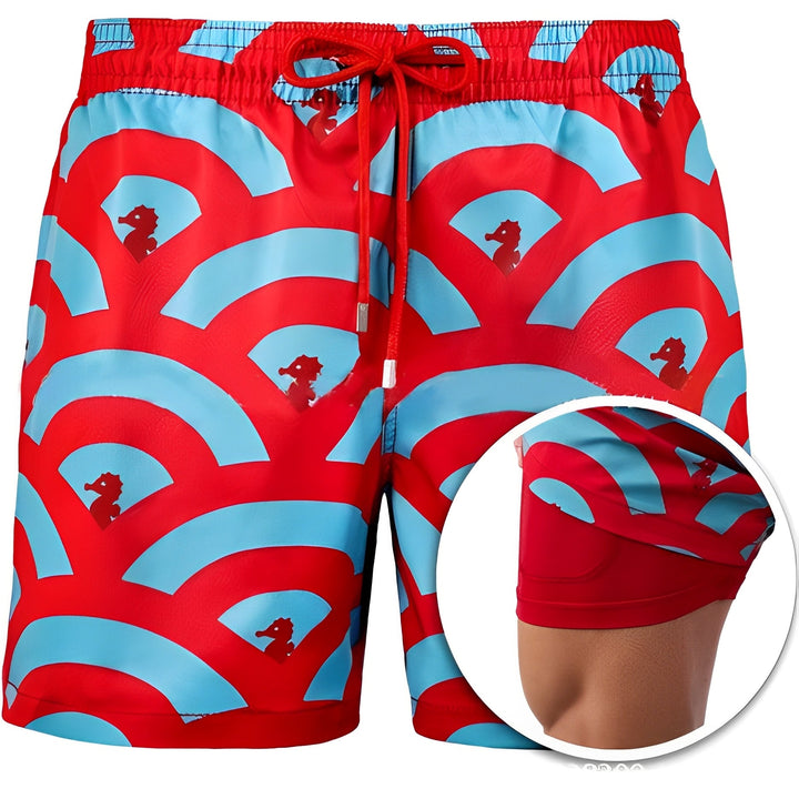 Edric - Stylische Herren-Badeshorts mit Muster