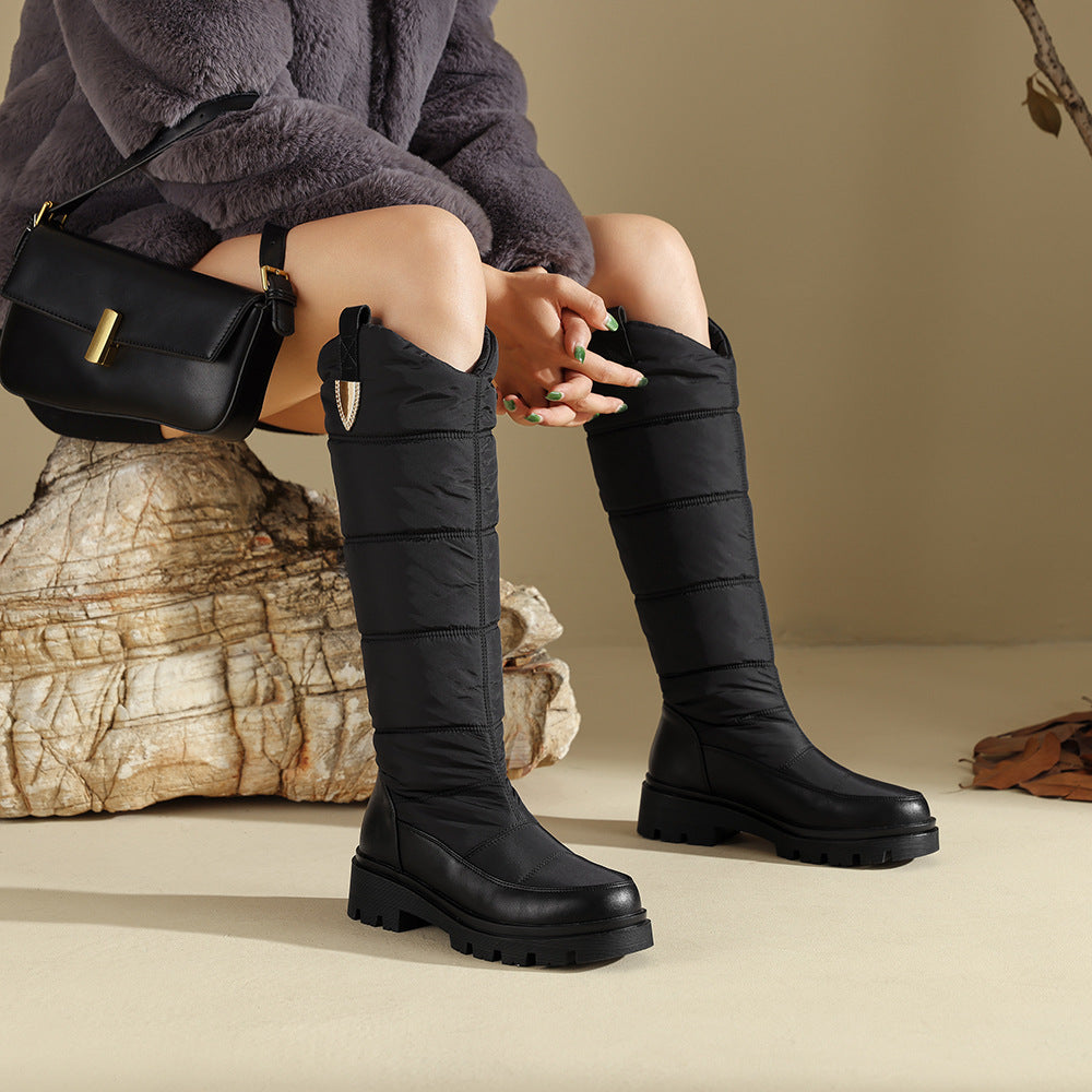 Clarissa - Modische, gefütterte Winterstiefel für Frauen