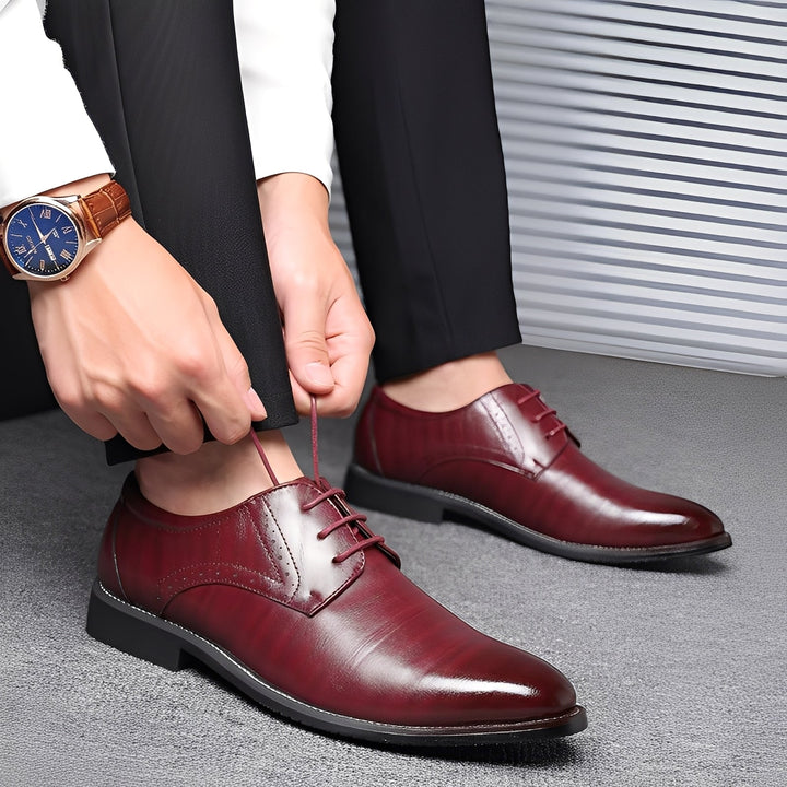 Kendrick - Klassische elegante Herrenschuhe aus Leder