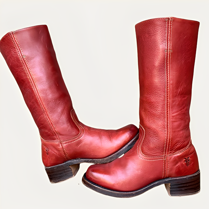 Gloriana - Klassische Frauen-Westernstiefel mit Design
