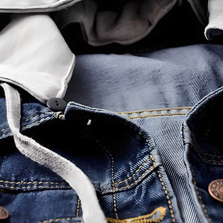 Karolyn - Trendige Damen-Jeansjacke mit Kapuze