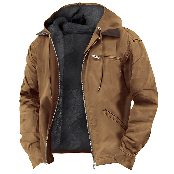 Daniel - Bequeme Männerjacke mit Kapuze