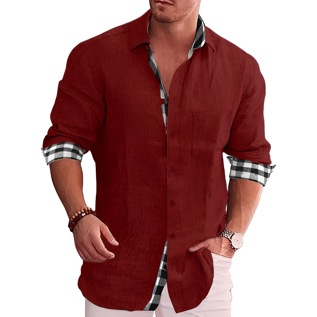 Elwood - Modernes Herren-Langarmhemd